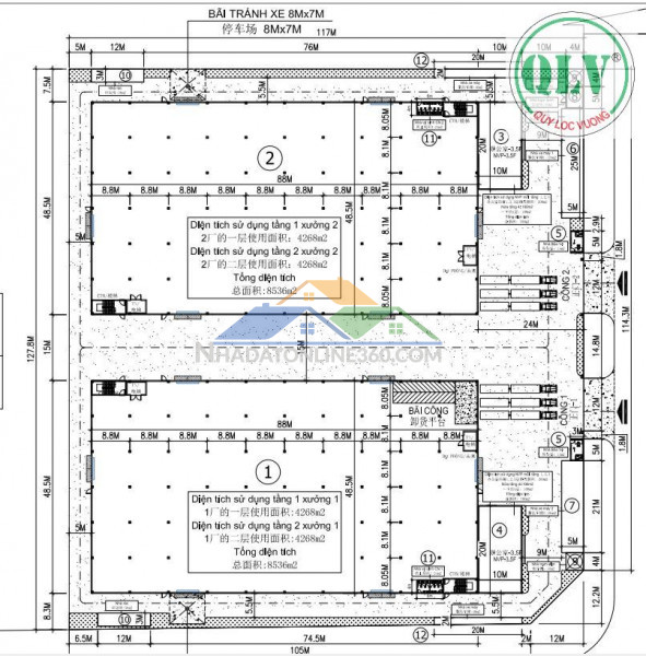 CHO THUÊ NHÀ XƯỞNG – CCN TIẾN HƯNG, ĐỒNG XOÀI, BP – 18.936m²