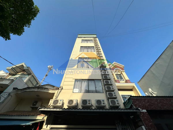 (tin thật 100%) bán tòa chdv 112m2 x 28p tại lê văn phan - hxh 8m ô tô tránh - dt 1,62 tỷ ~ 7%/năm