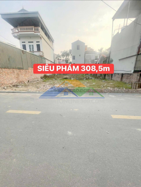 Đất bìa làng, bắc hồng, 308m2, mt>11m, nở hậu, 2 ô tô, thông 20.98 tỷ, đông anh.