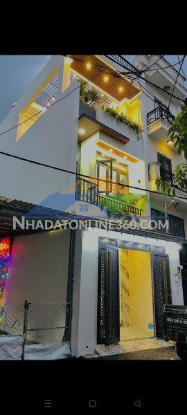 Bán nhà thạnh xuân 24 quận 12 chỉ 5,85 tỷ tới 64m2, 4 tầng, tặng nội thất, thương lượng, hẻm xe hơi