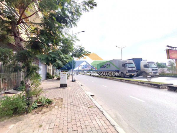 Nhà mặt đường bùi viện gần bến xe vĩnh niệm, 68m 3 tầng, giá 8 tỉ