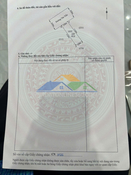 Lô đất phố tân thành – nhánh 2 bùi phổ – giá 2.x tỷ  khu dân cư đông  zalo 0567 222 555