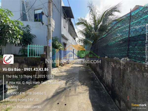 Bán đất hòa hải, ngũ hành sơn, đà nẵng.