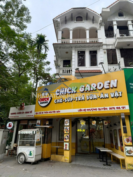 Chính chủ cho thuê nhà mặt phố trần nguyên đán