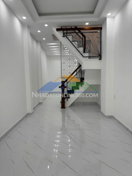 Nhà mới 4 tầng vị trí đẹp hẻm 137 âu dương lân p3q8. giá: 6.82 tỷ