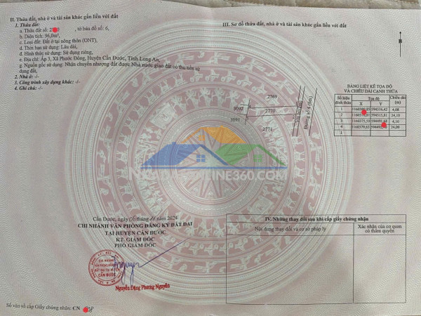 Đất đẹp - giá tốt - chính chủ cần bán lô đất tại ql50, thị trấn cần đước, tỉnh long an