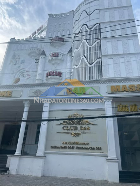 Bán nhà mặt tiền 1 hầm 6 lầu 25x25m giá 55 tỷ đường trung mỹ tây 2a