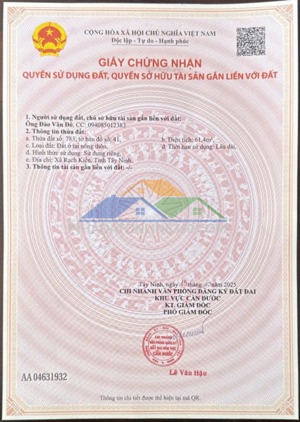 Nhà đẹp – giá tốt –  bán gấp căn nhà  tại thị trấn cần đước, huyện cần đước