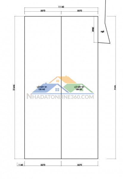 Bán 2 lô đất mặt hồ tai trâu ngọc thụy- long biên 120m2 31.8 tỷ.