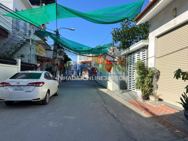 ☘️ bán đất tặng nhà 2 tầng lô góc mặt ngõ bình kiều 1, đông hải. gần ngay trung tâm hành chính phường.