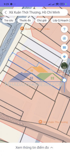 Mtkd (7x46) mặt tiền xuân thới thượng – ấp 4, hóc môn - giá...