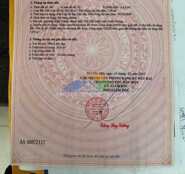 Đất  đẹp- giá tốt- cần bán nhanh lô đất tại phường hiệp...