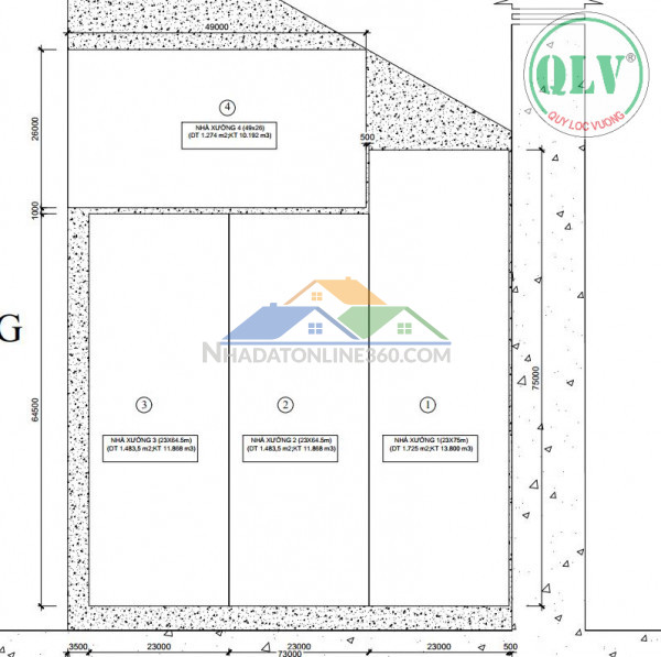 CHO THUÊ NHÀ XƯỞNG – LONG THÀNH, ĐỒNG NAI – 5.966m²