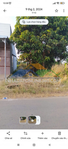 Bán đất nền Đường Mới Xã Thanh Sơn, Huyện Định Quán, Đồng Nai DT: 6,5m x 27m 320 triệu