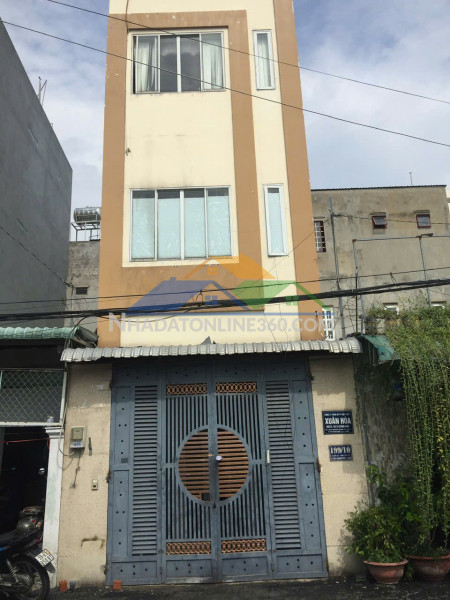 Bán nhà 3 tầng 4pn nguyễn thị búp q12, 44m2 sổ hồng, giá 5.3 tỷ.