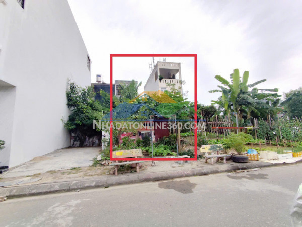 Đất phân lô đối diện aeon - vĩnh niệm, 72m, đường 12m, giá 10.44 tỉ cực đẹp