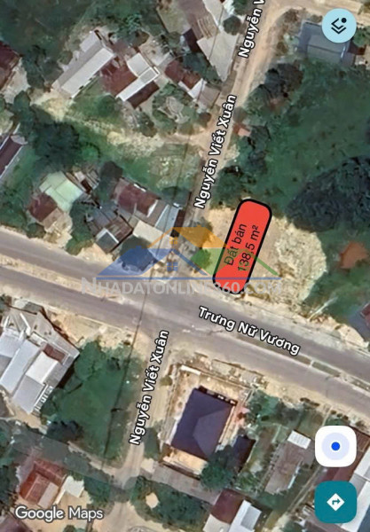 ???? lô góc 2 mặt tiền – vị trí kim cương trưng nữ vương và nguyễn viết xuân ????