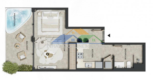 Căn hộ cao cấp dubai – private pool  escrow 100% ( hoa hồng môi giới 1%