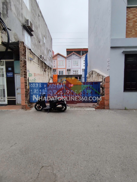 Bán đất mặt ngõ số 1 trại lẻ - 69m, mặt tiền 5m, ngõ 5m, giá 4.45 tỉ