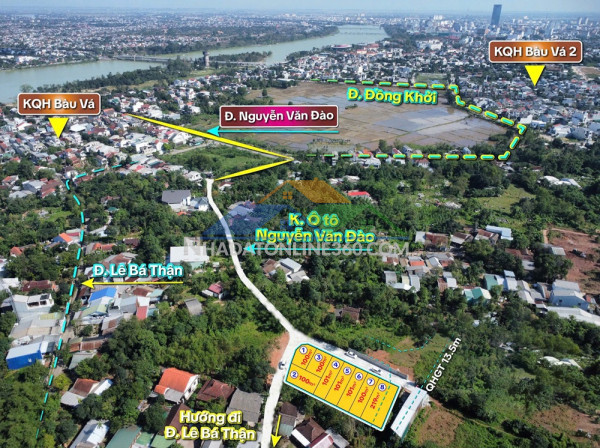 ???? bán đất bàu vá-  đường nguyễn văn đào nối dài