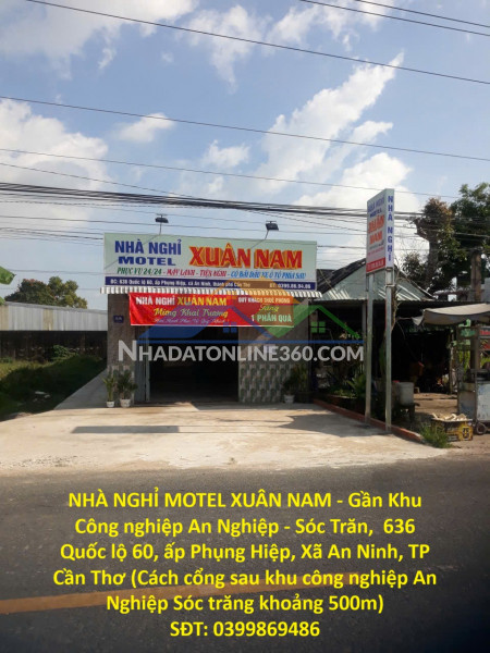 Nhà nghỉ motel xuân nam - gần khu công nghiệp an nghiệp - sóc trăng