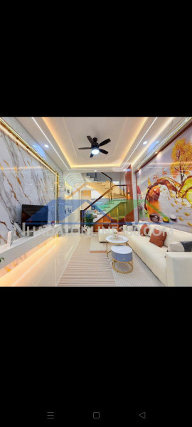 Bán nhà thạnh lộc 13 
giảm 400 triệu còn 5,45 tỷ tới 60m2. tặng full nội thất cao cấp , máy nlmt, 3 tầng. hẻm 8m xe hơi,tải quay đầu.