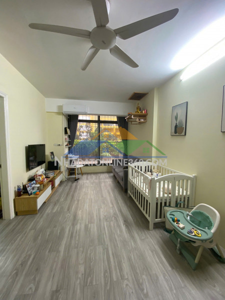 Bán chung cư the golden an khánh 60m2, 2pn, tặng nội thất