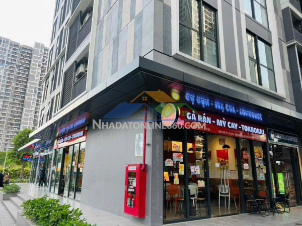 Sang nhượng cửa hàng f&b – căn góc 2 mặt tiền – vinhomes ocean...