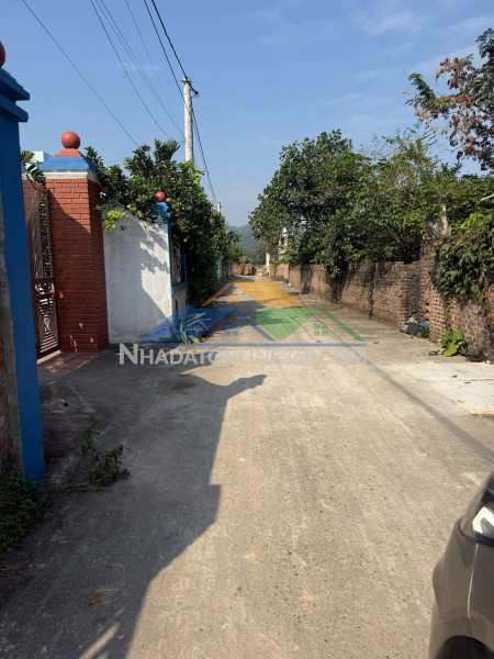 Giao bán đất thổ cư 118m² – mặt tiền 6m – hướng đông bắc – ô tô vào tận đất