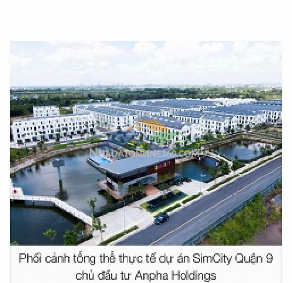 Siêu phẩm nhà simcity – sát vinhomes grand park q.9