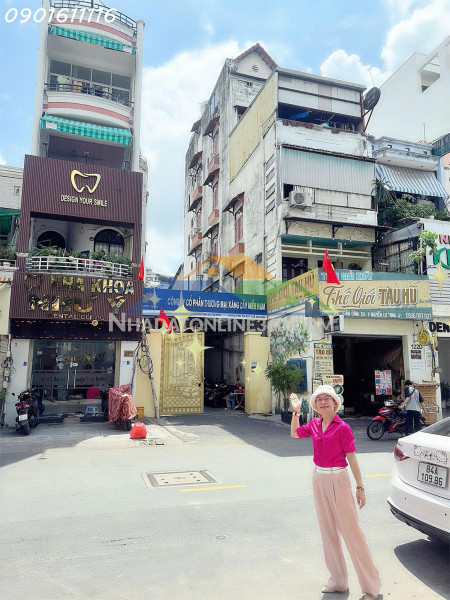 Bán nhà 4 tầng - mặt tiền kinh doanh trần đình xu, p.nguyễn cư trinh, quận 1 - dt 50m2 - căn góc 2 mặt tiền siêu đẹp
