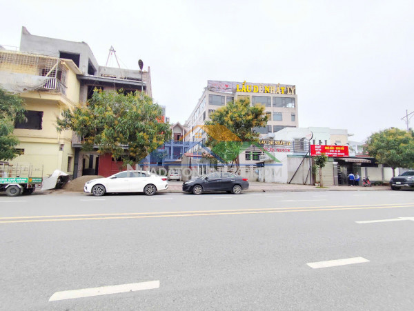 Bán đất mặt đường đối diện aeon lê chân - 160m - mặt tiền 11m- vị trí vip - giá 185 tr/m