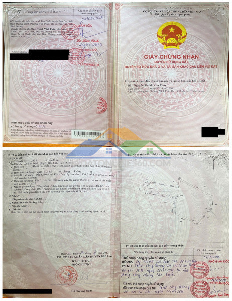 Chính chủ bán 5914m2 đất sản xuất kinh doanh mặt tiền ql13-tân...