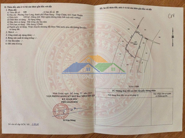 Hot hot - cần bán lô đất  tại trần nhật duật, phường đạo...