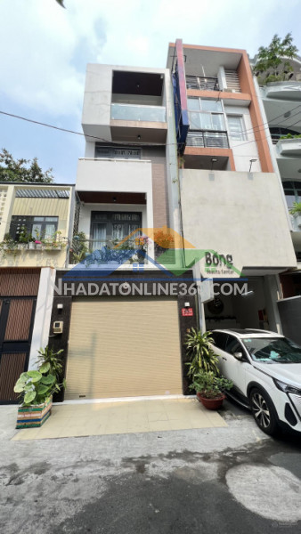 Chủ định cư - bán nhà mặt tiền cửu long - cư xá bắc hải q10 - 4,5x25 - 5 tầng st - 18 tỷ