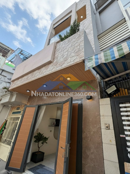 H2070 ???? nhà phan văn trị gv, shr, vuông, 3 tầng, 3x8m, 4.x tỷ