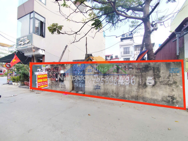 Bán đất đầu ngõ 193 hồ sen sát mặt đường - 200m - mặt tiền 10m - cực đẹp