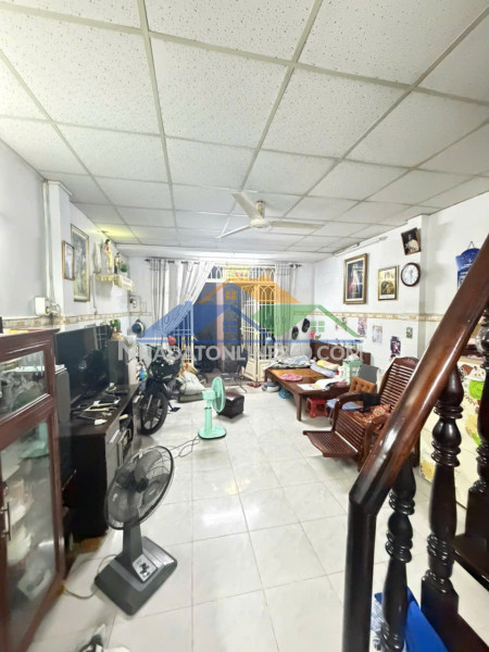 Nhà 2 tầng 2 mặt hẻm đường phạm thế hiển, p6q8. giá 2,78 tỷ tl