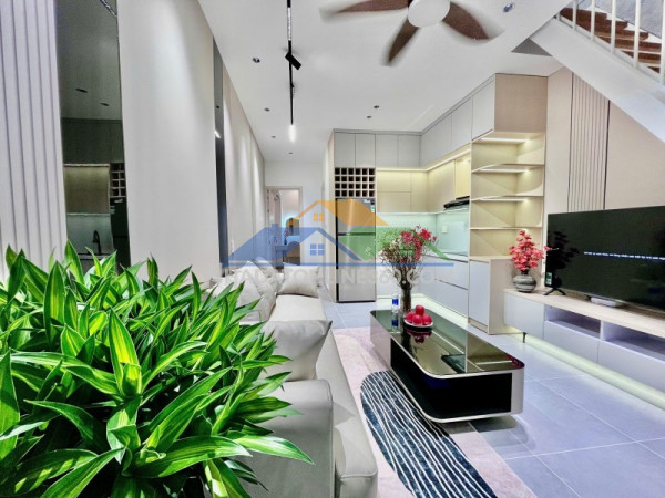 ♪ gần trường đinh bộ lĩnh, nguyễn tất thành, 37m2, 2 tầng,ở ngay, 3 tỷ tí xíu