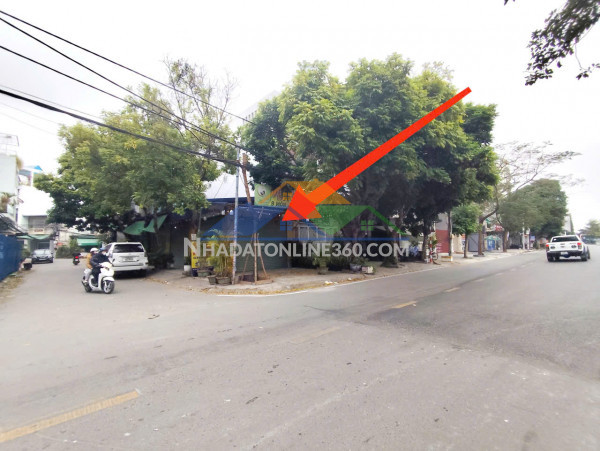 Bán đất mặt đường quán nam - 85m - lô góc 2 mặt tiền - đối diện trường liên cấp