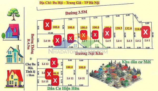 ???? bảng hàng f0 trung giã – giá chỉ từ hơn 700 triệu/lô ????