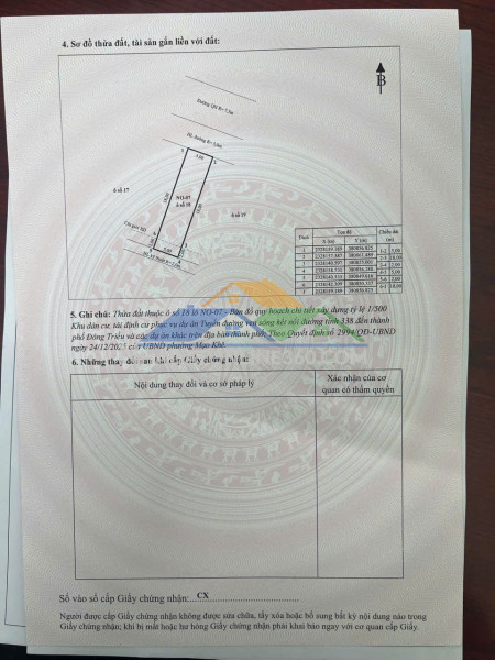 Chính chủ cần bán lô đất tại khu tái định cư vĩnh tuy 2 - p. mạo khê - đông triều - quảng ninh.