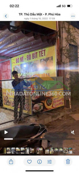 Sang mặt bằng quán ăn – căn góc 2 mặt tiền số 84, đường 30...