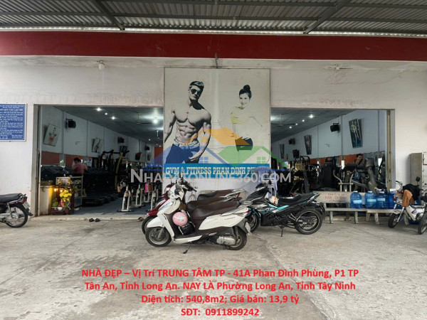 Nhà đẹp – vị trí trung tâm tp - 41a phan đình phùng, p1 tp tân an, tỉnh long an