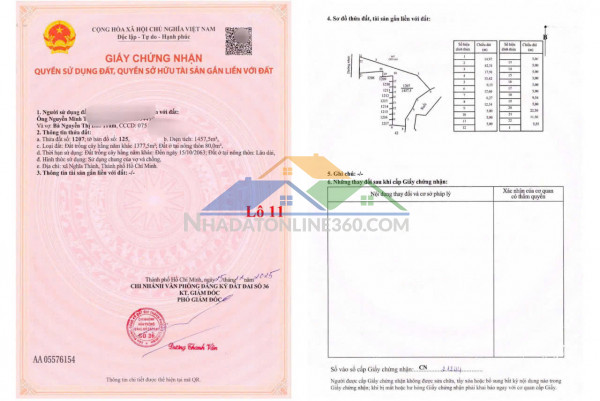 Bán đất lộc an – đất đỏ (br-vt)  quỹ đất mặt tiền trục đường đang mở rộng  1 miếng 2 sổ  thổ cư 500m²