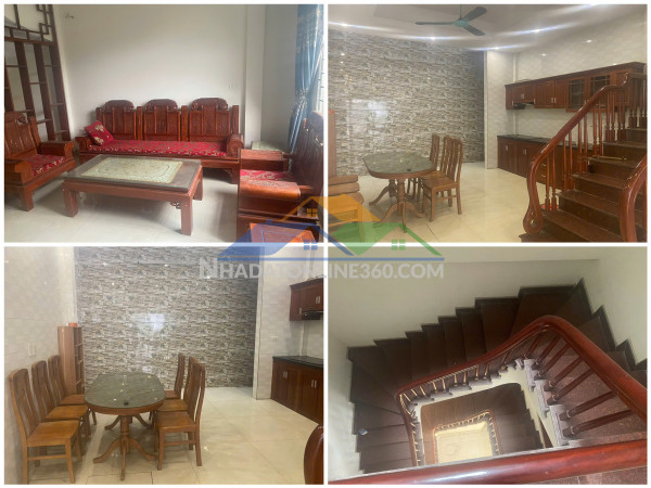 Cho thuê nhà liền kề 4 tầng tại khu liền kề hải âu, kđt mới...