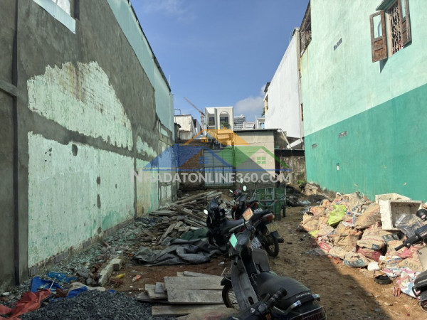 ♥ mặt chợ an hải đông, đường ô tô 5m, 155m2, ngang 6.6m, 2 mặt thoáng, 16.x tỷ