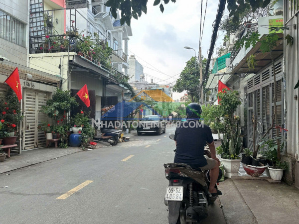 Bán nhà 4 lầu hxh nguyễn thái sơn ngang 5.2m 121m2 11pn gần siêu...