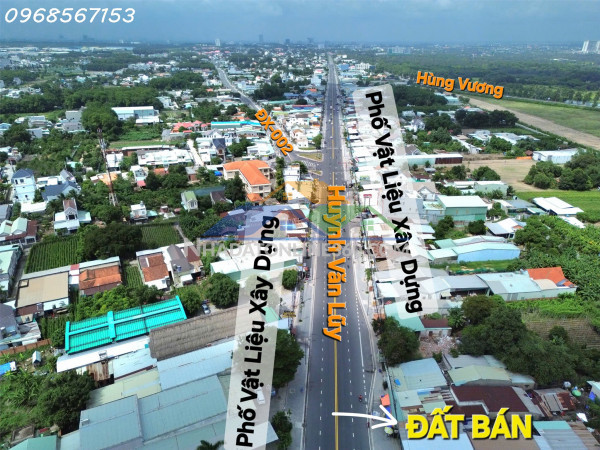 Bán đất mặt tiền huỳnh văn lũy, thủ dầu một – lô góc 2 mặt tiền cực đẹp