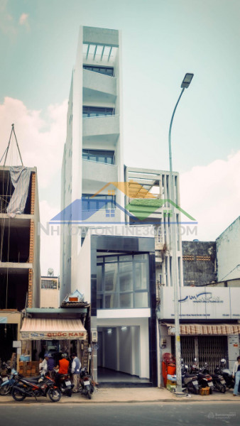 Bán nhà mặt phố đẹp 7 tầng có thang máy tại lạc long quân, 13.4 tỷ, 75m2, tân bình, hcm